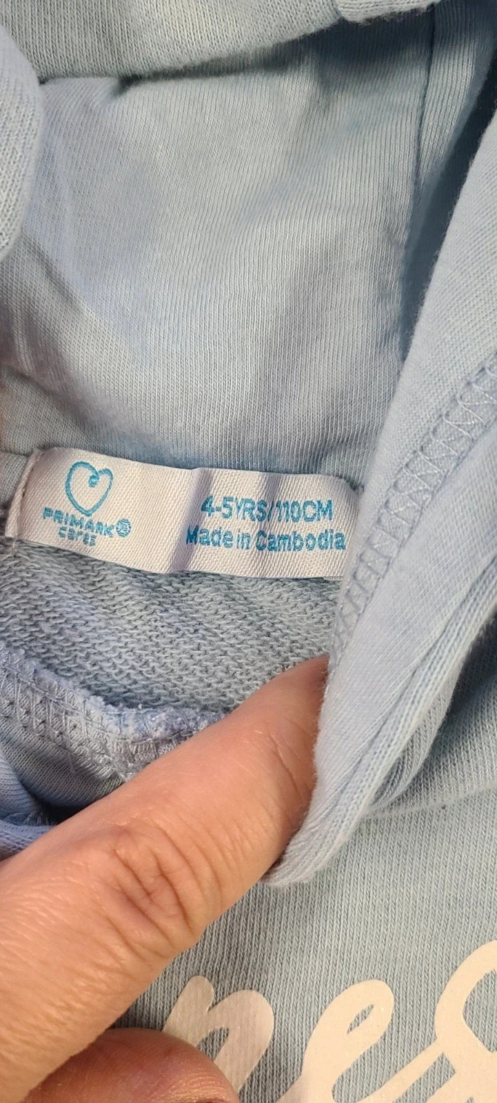 Sudadera niña 4-5 años – Primark – taille 5 ans / 110 cm 4