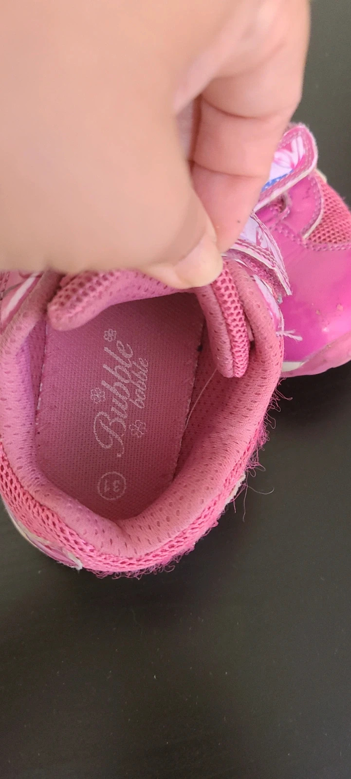 Zapatillas deportivas estilo anime de babel número 31 – Bubble Kids – taille 31 5