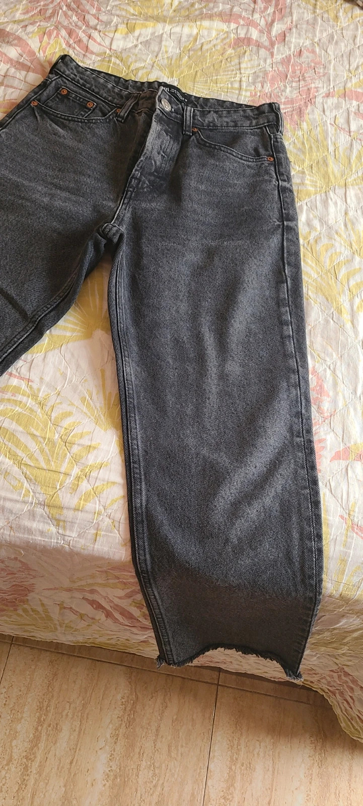 Vaquero de mujer de Zara talla 36 con bajo deshilachado – Zara – taille S / 36 / 8 3