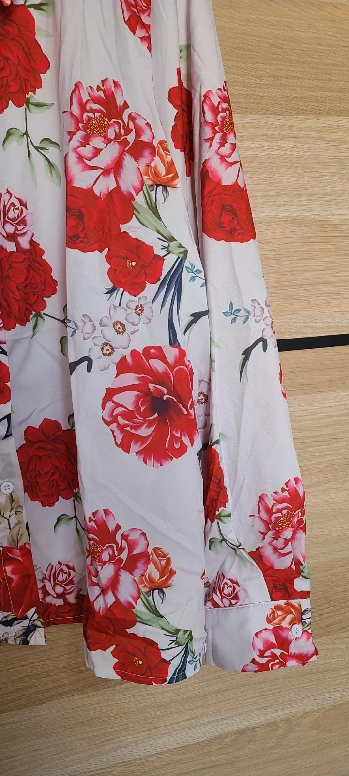 Preciosa camisa floreada de Shein curve talla 4Xl – Shein Curve – taille 4XL / 48 / 20 4