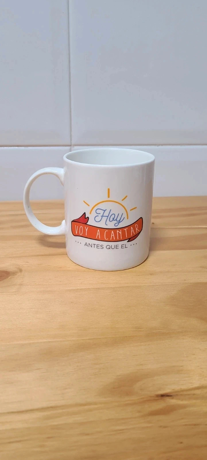 Taza con mensaje – Sin marca