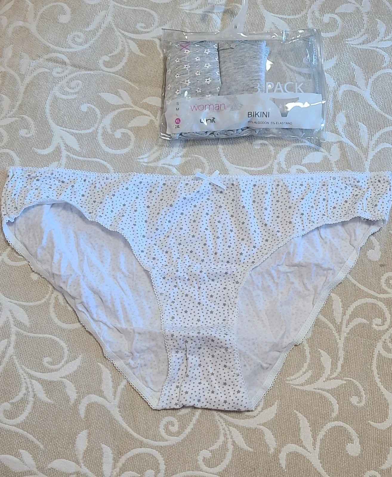 Pack de 3 braguitas de Mujer talla Xl – Unit – taille XL / 42 / 14 3