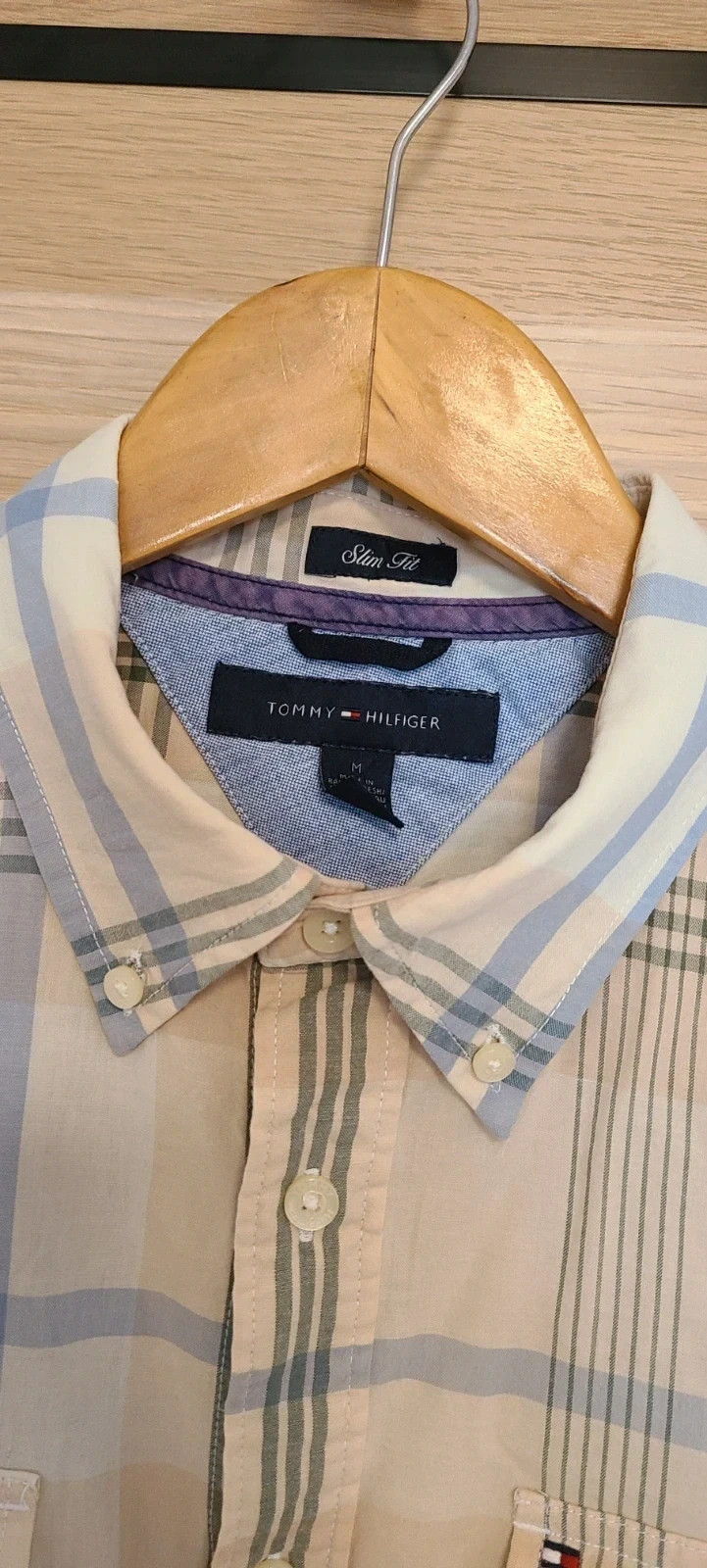Camisa talla M de Tommy Hilfiger manga corta – Tommy Hilfiger – taille M 4