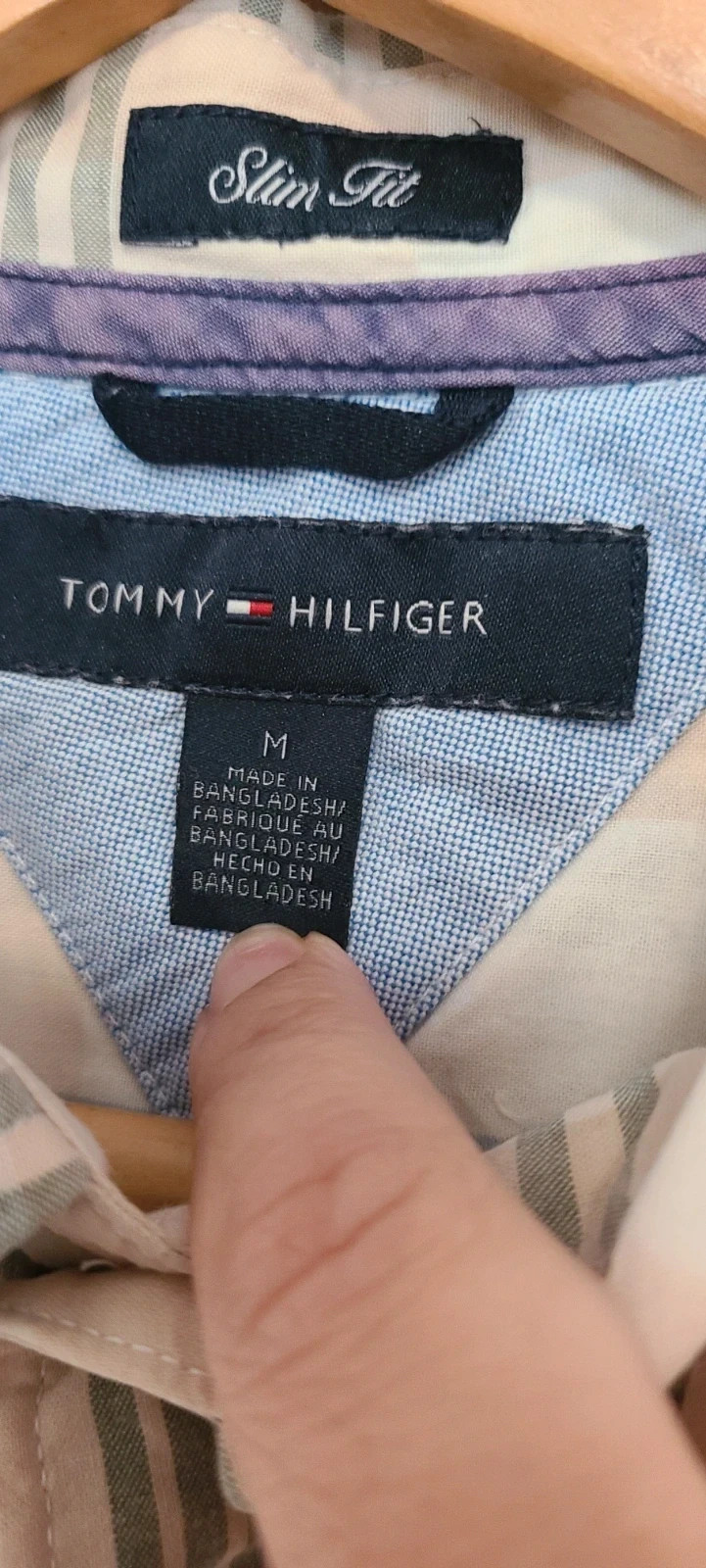Camisa talla M de Tommy Hilfiger manga corta – Tommy Hilfiger – taille M 5