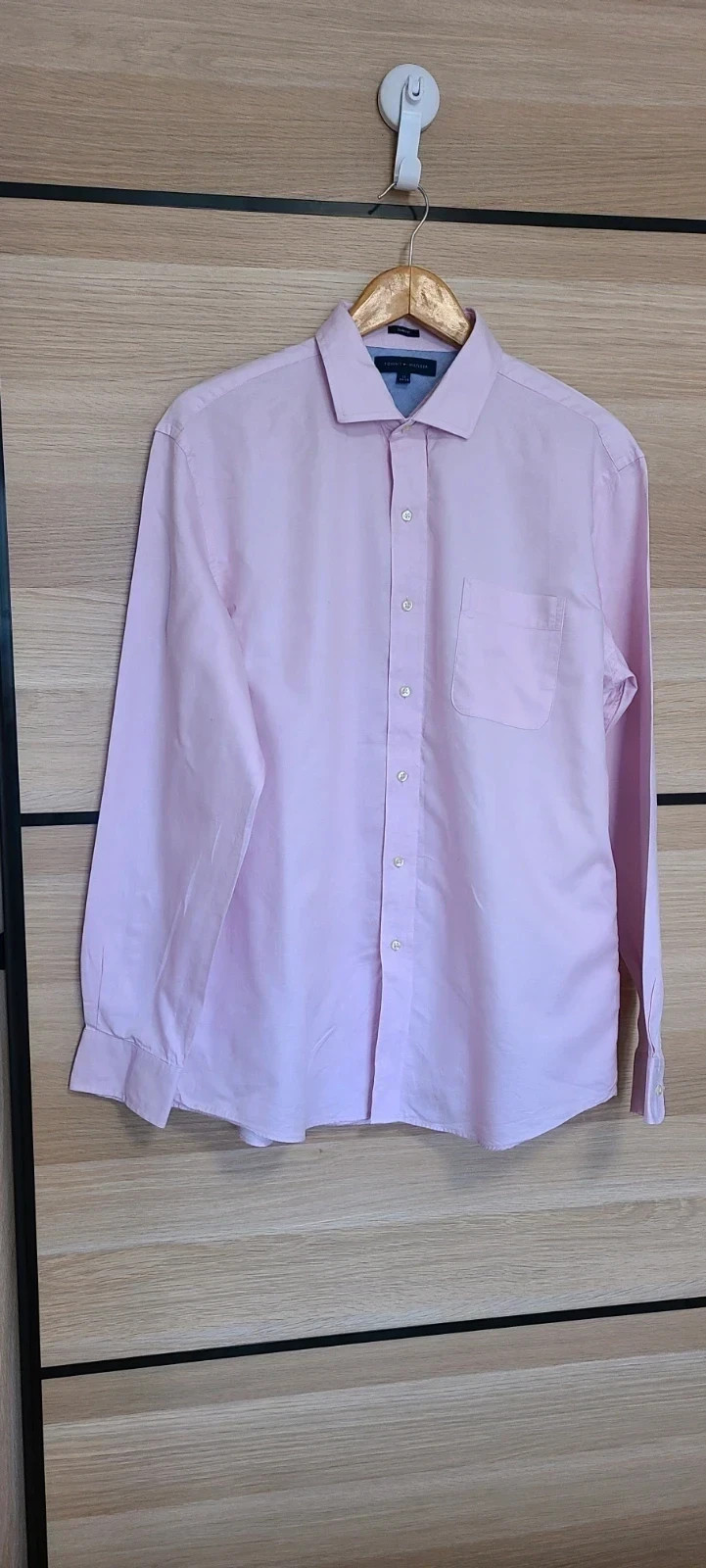 Preciosa camisa rosa talla 17 de Tommy Hilfier – Tommy Hilfiger – taille 43 cm 2