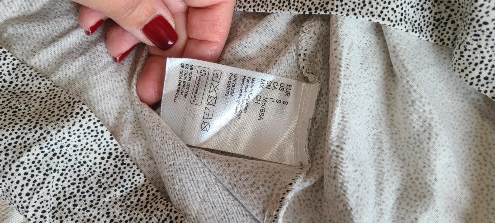 Camiseta de mujer talla S de H&M – H&M – taille S / 36 / 8 5
