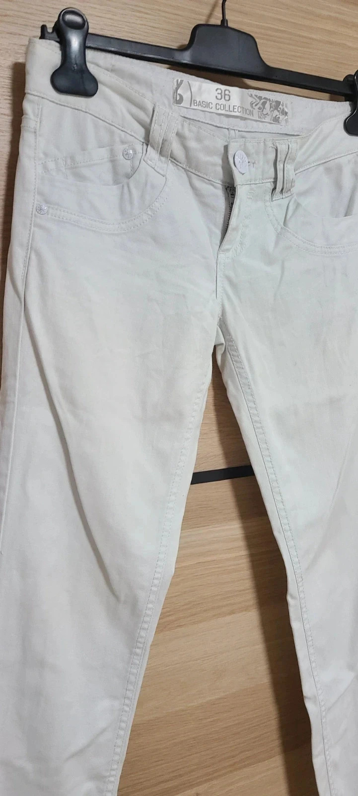Pantalón blanco de stradivarius talla 36 – Stradivarius – taille S / 36 / 8 3