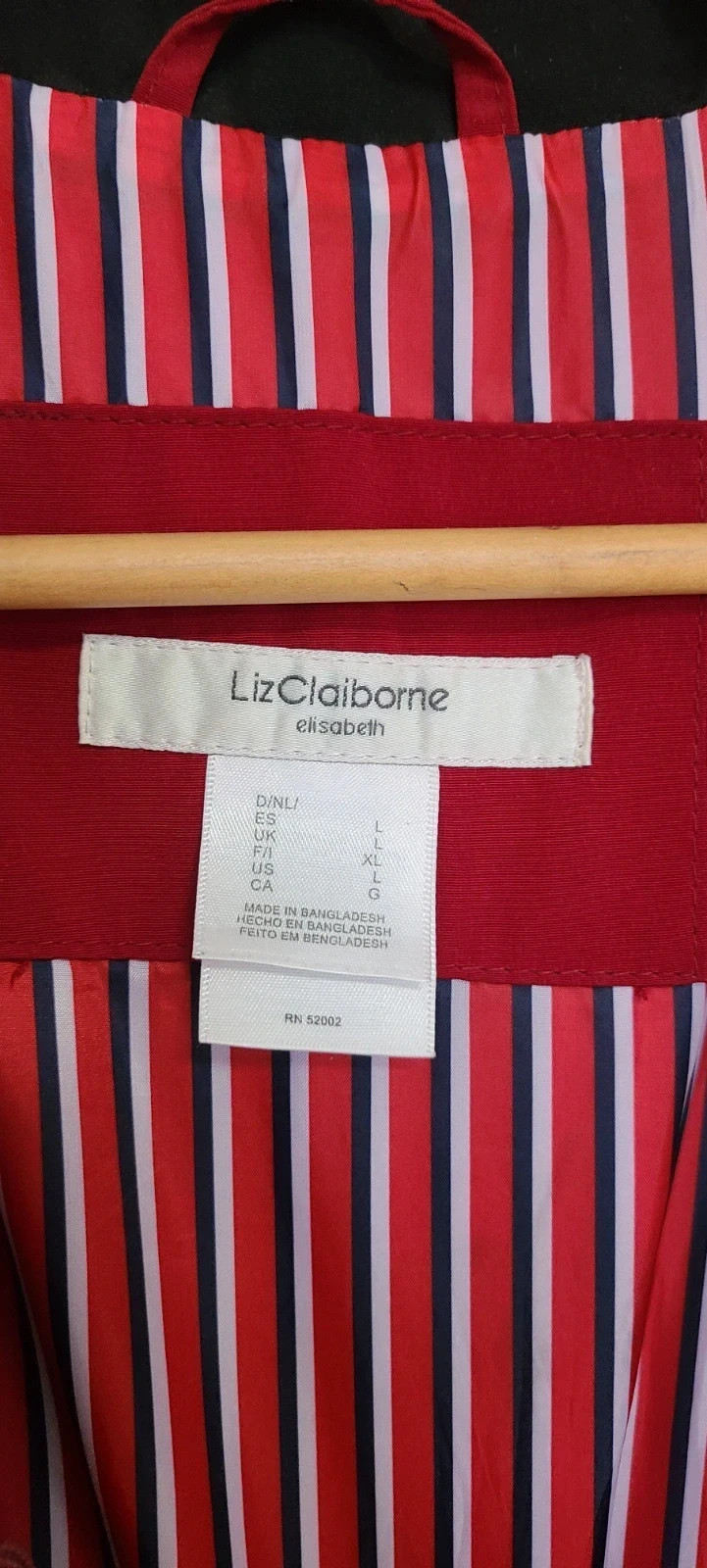 Parka de hombre talla L de LizClaiborne – Liz Claiborne – taille L 5