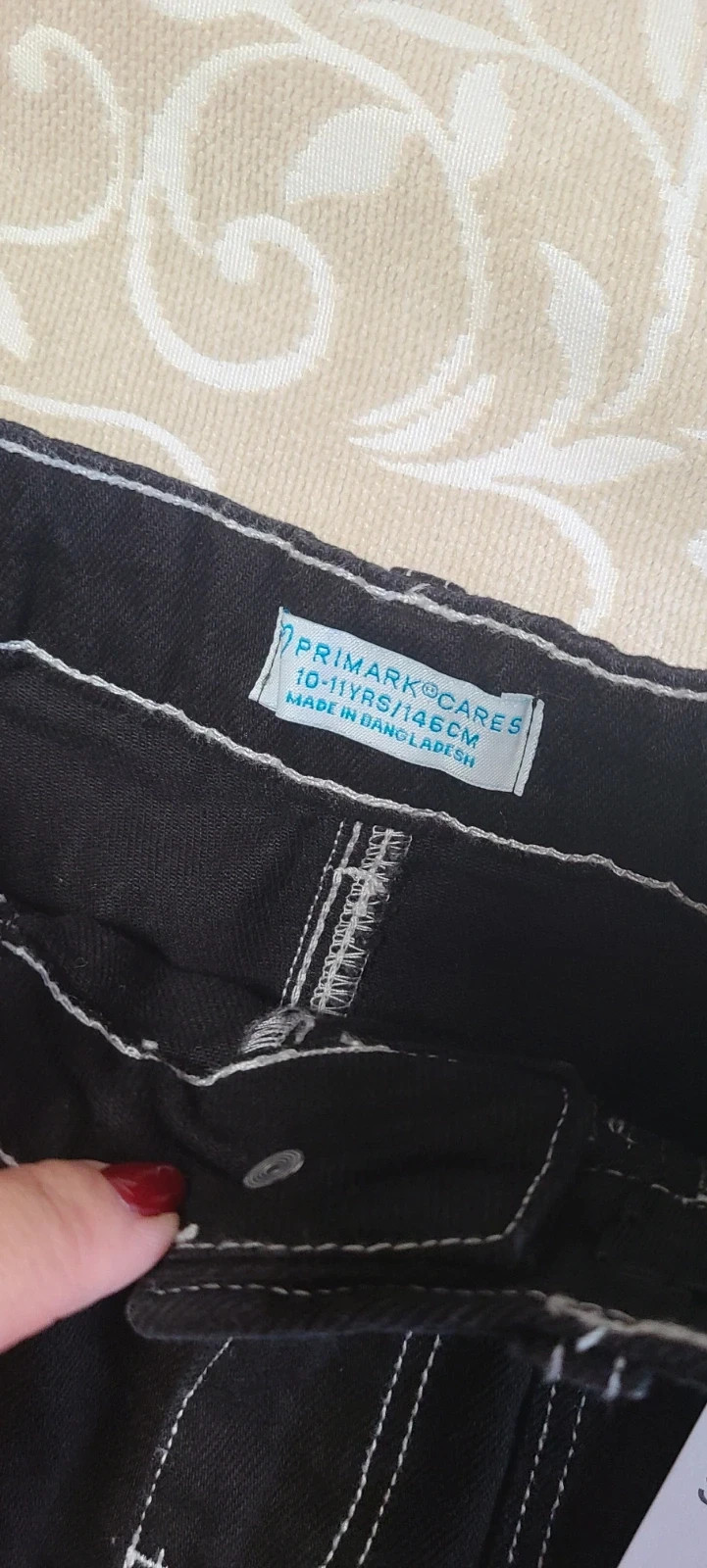 Falta tipo vaquera niña talla 10 -11 años de primark – Primark – taille 11 ans / 146 cm 5