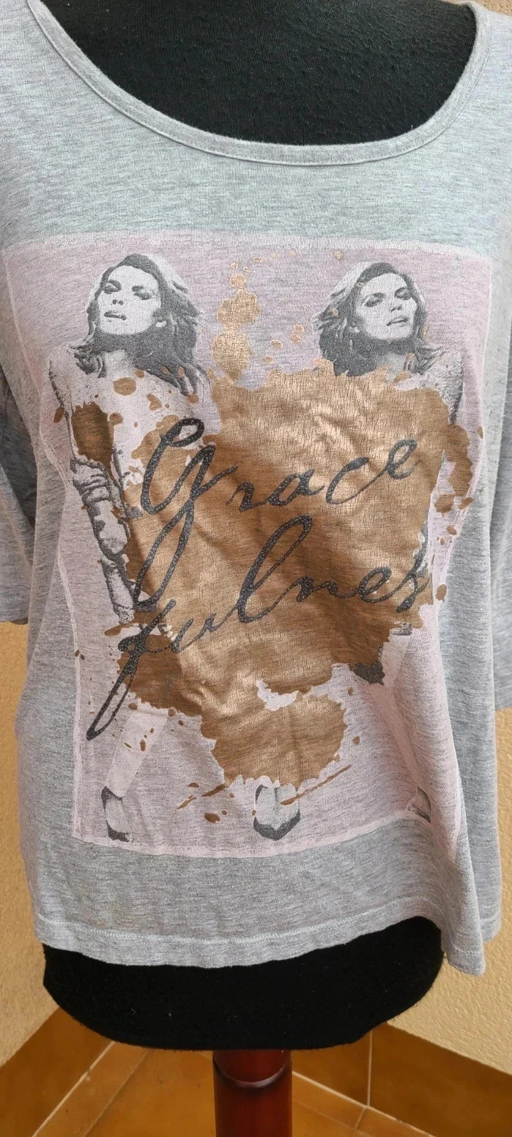 Camiseta estampada talla L de Venca – Venca – taille L / 40 / 12 2