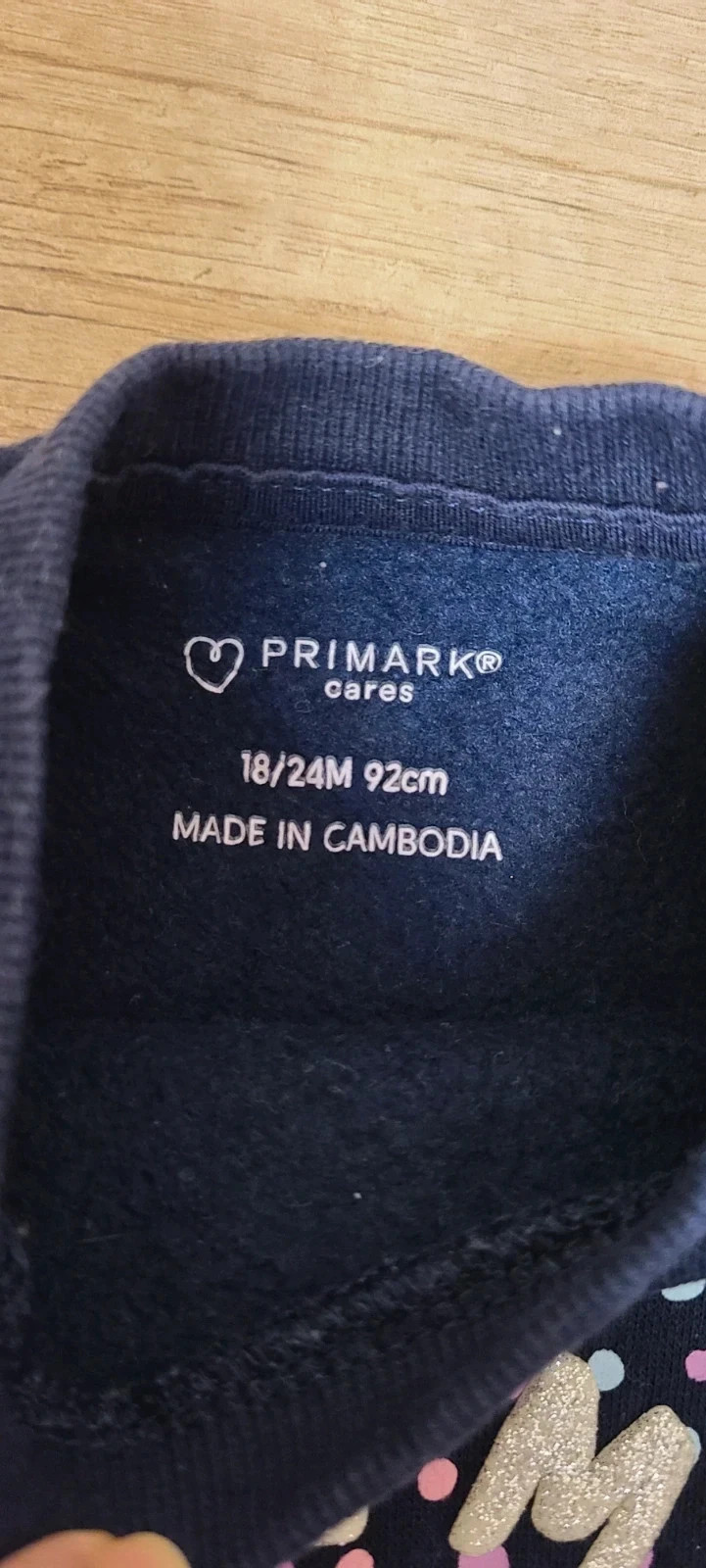 Sudadera niña 18 24 meses – Primark – taille 24-36 mois / 92 cm 5