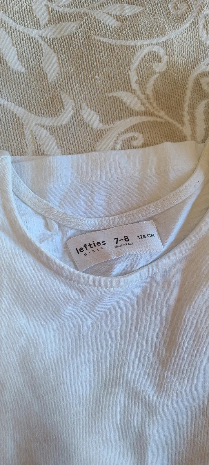 2 camisetas de niña 7- 8 años – Lefties – taille 8 ans / 128 cm 5
