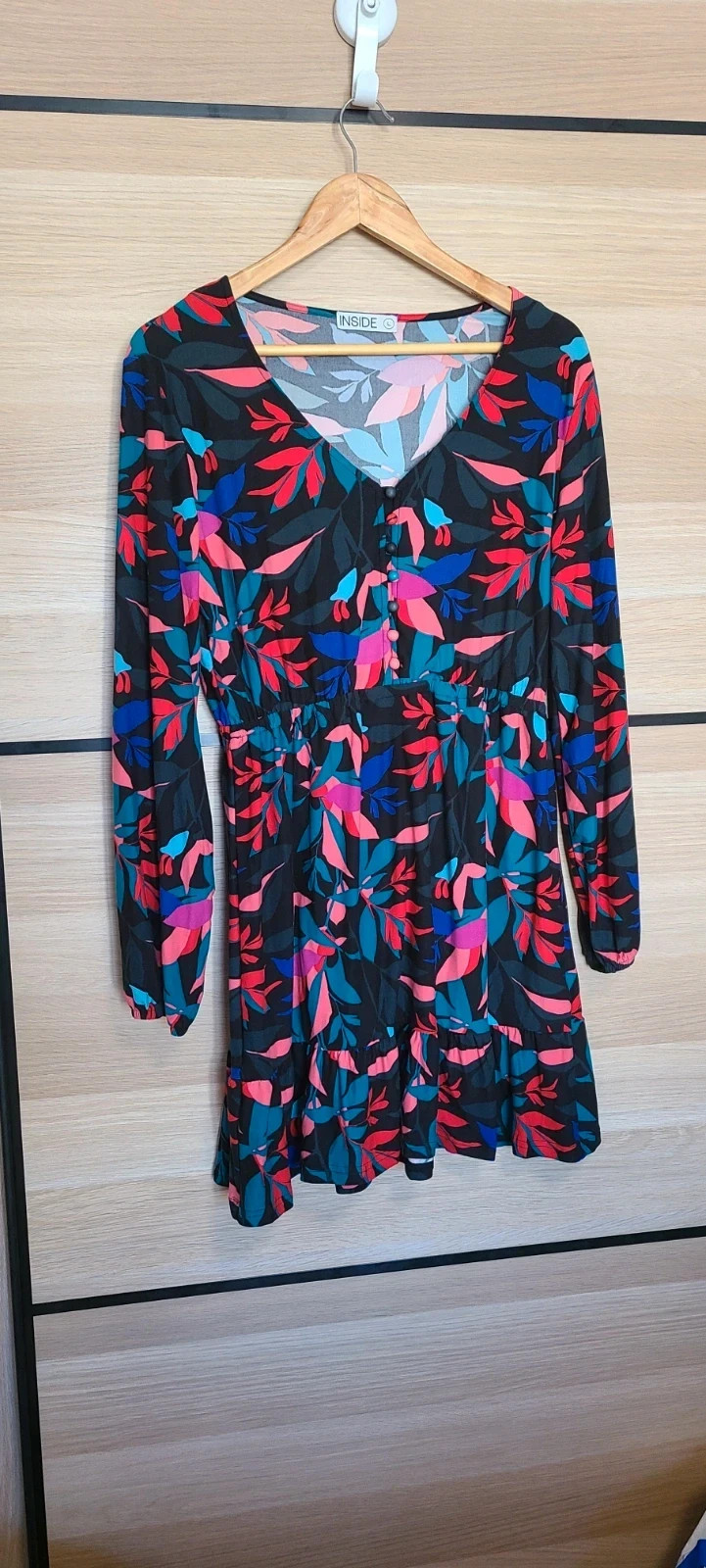 Colorido vestido de Inside talla L