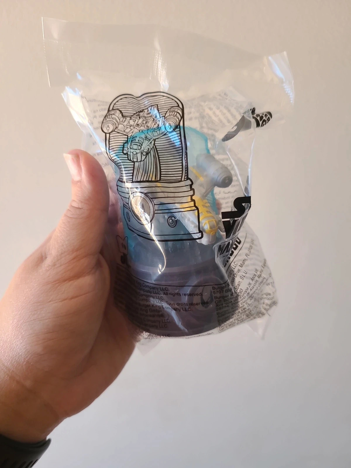 Figura nave Star Wars del Burger King