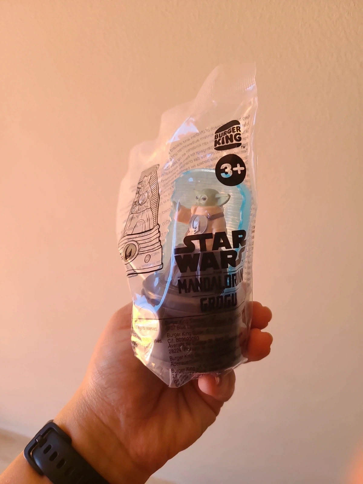 Grogu figura de Star wars del Burguer King – Burger King – taille Taille unique 3