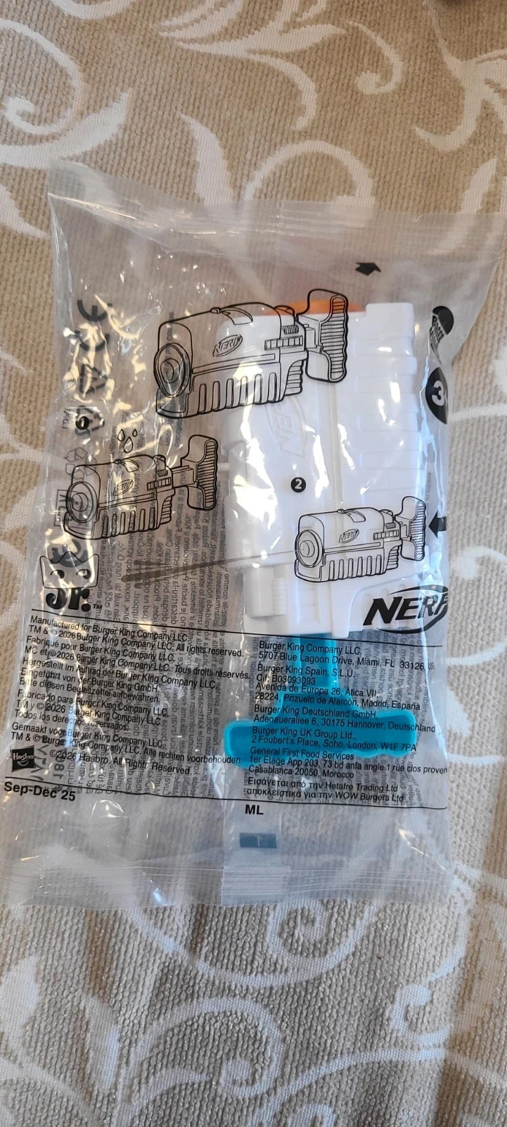 Juguete de los Transformers del burger king – Burger King – taille Taille unique