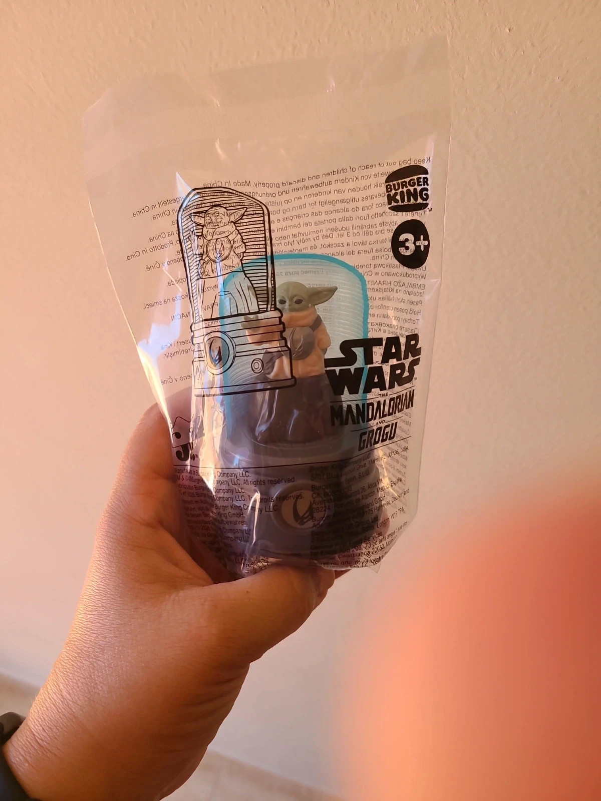 Grogu De Star Wars figura del burler king