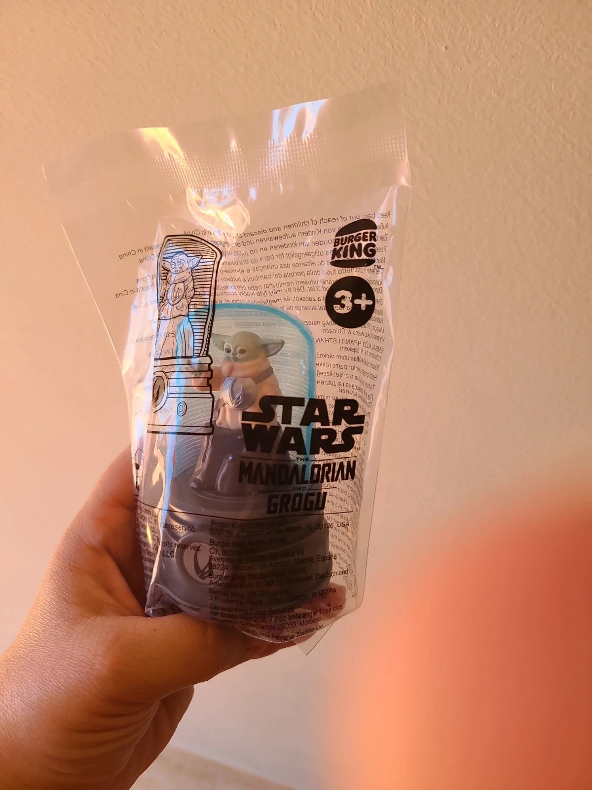 Grogu De Star Wars figura del burler king – Burger King – taille Taille unique 2