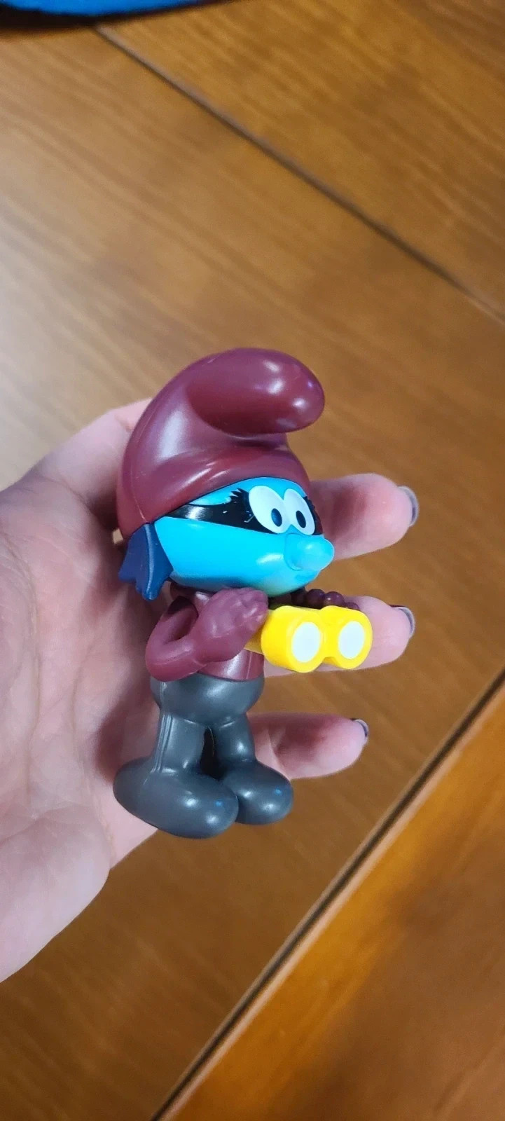 Figura Pitufos del Burguer King