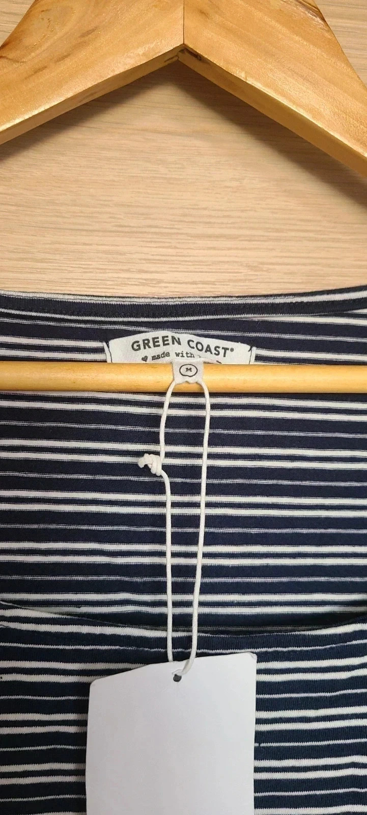 Precioso y cómodo vestido de algodón talla M de Green Coast – Green Coast – taille M / 38 / 10 3