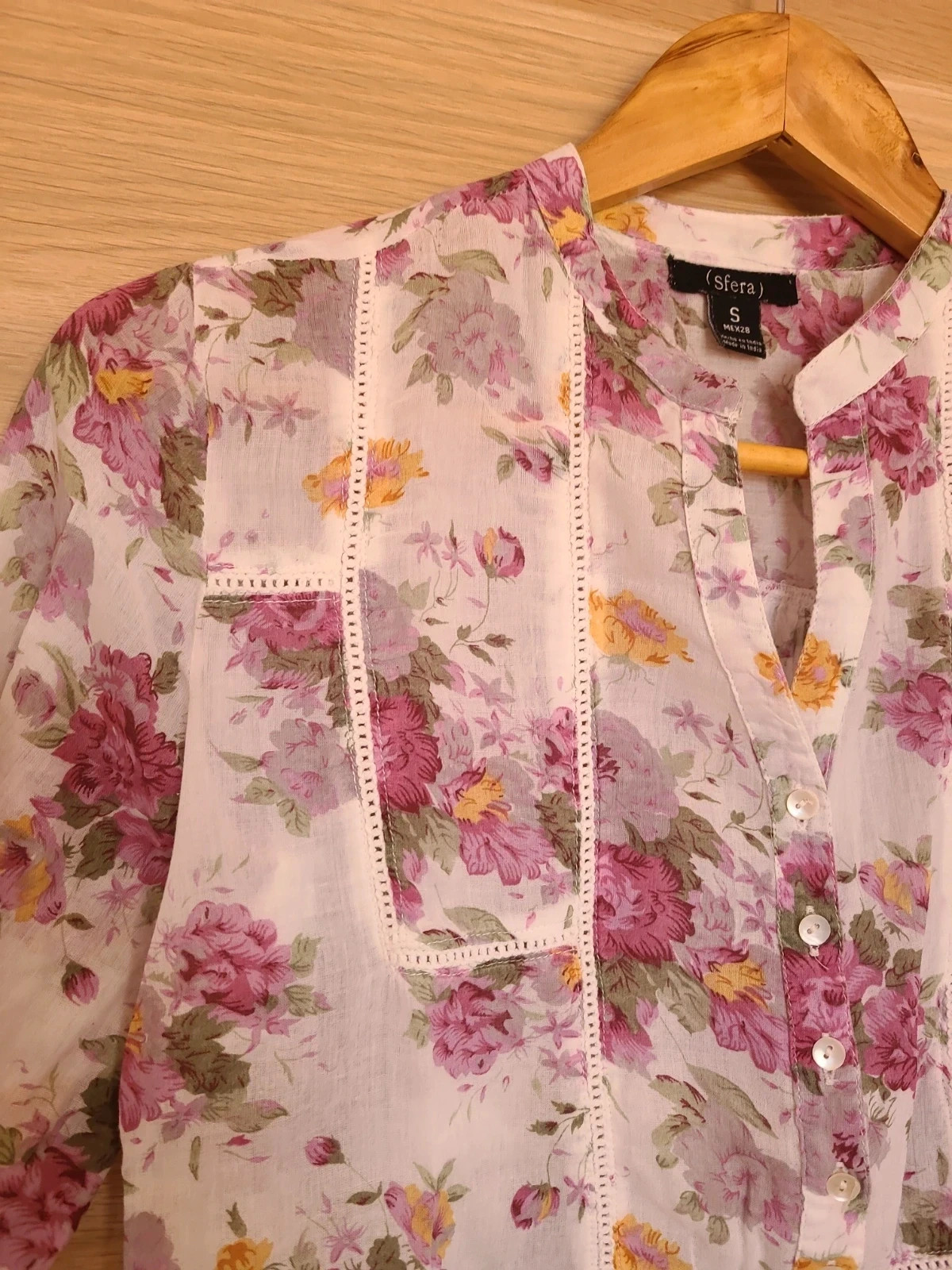 Camisa floreada de Sfera talla S – Sfera – taille S / 36 / 8 4