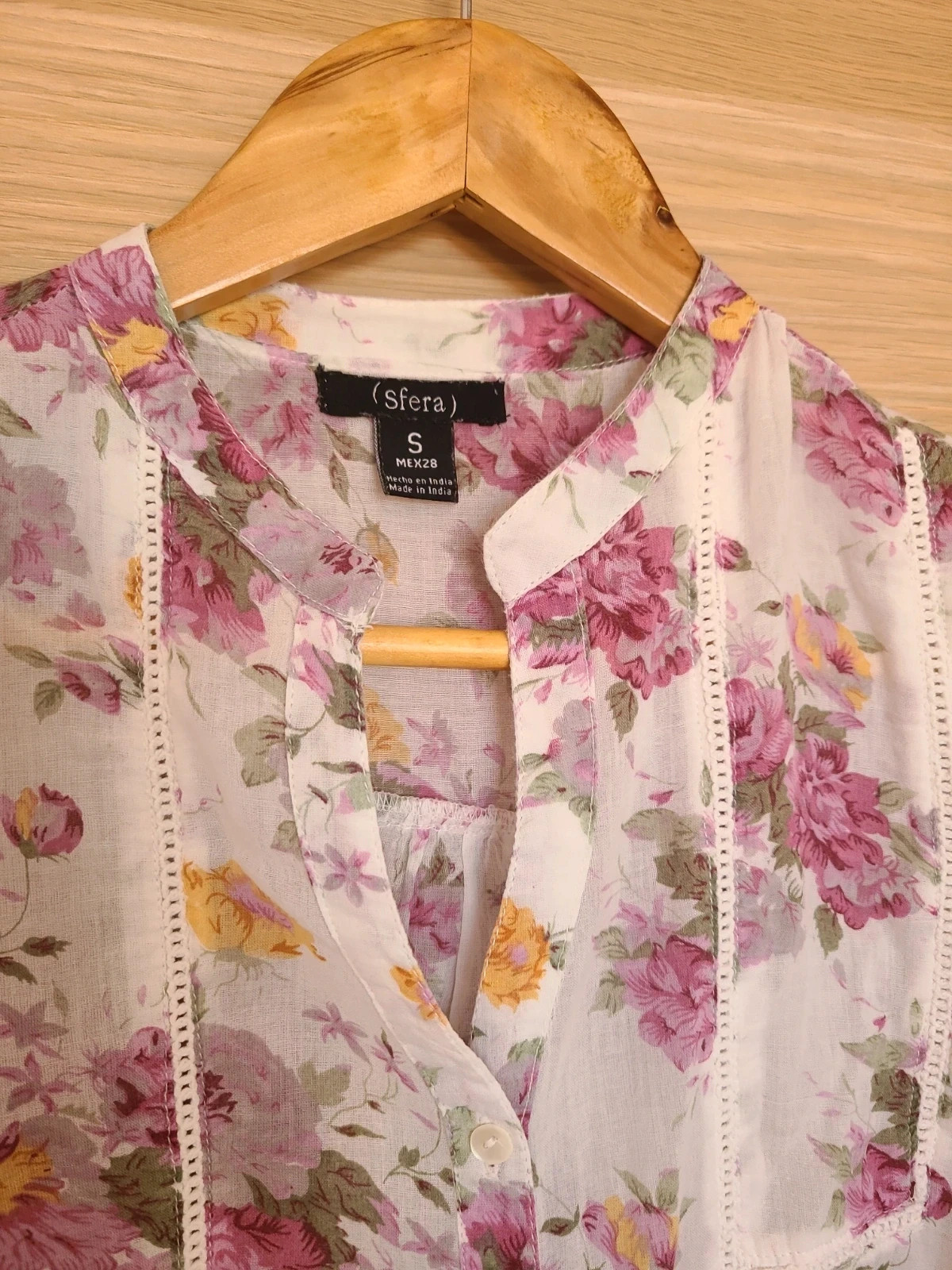 Camisa floreada de Sfera talla S – Sfera – taille S / 36 / 8 5