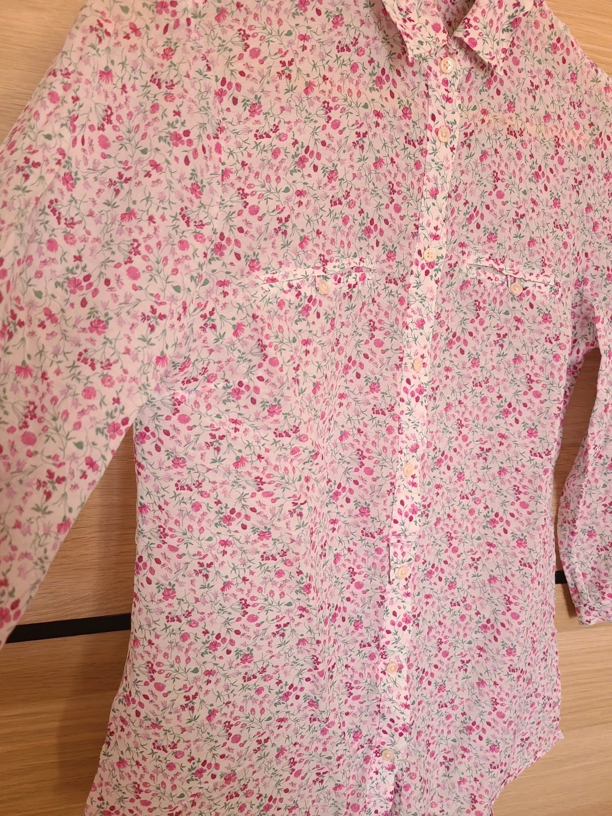 Camisa floreada mujer talla S de massimo Dutti – Massimo Dutti – taille S / 36 / 8 3