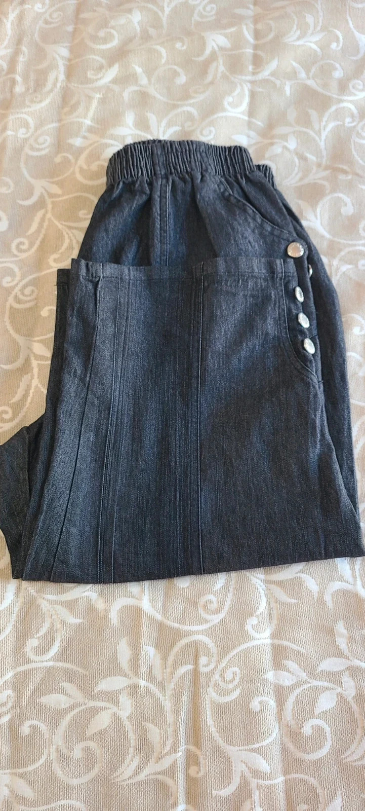 Pantalones piratas de mujer talla M a estrenar – Local – taille M / 38 / 10