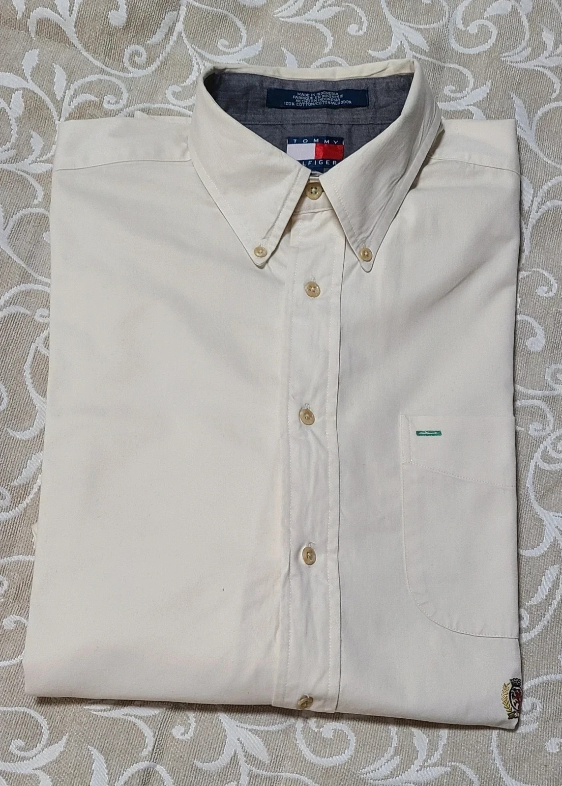 Camisa 100% algodón marca Tommy Hilfiger talla L/G