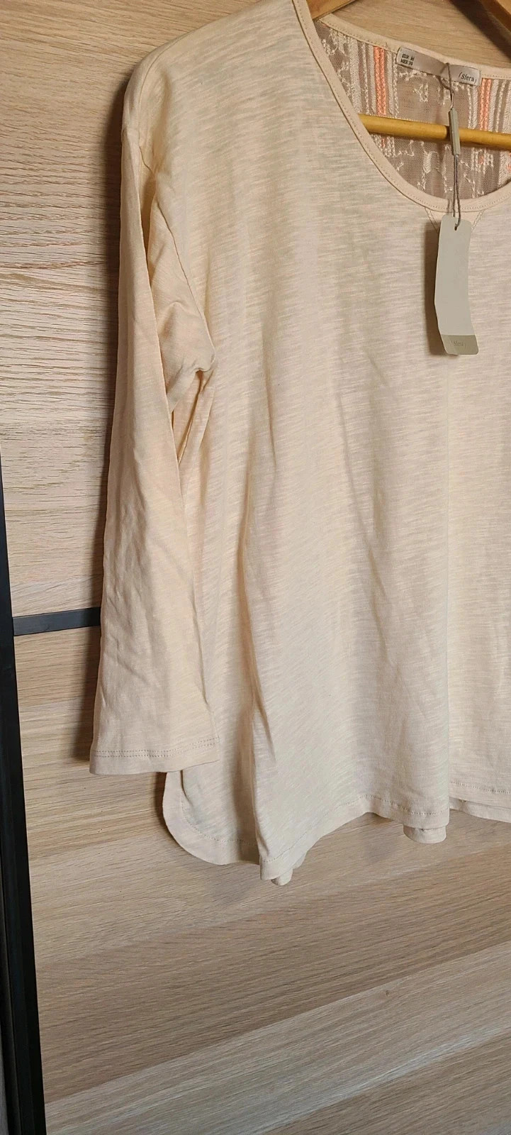 Preciosa camiseta de algodón de Sfera talla M con bonita espalda – Sfera – taille M / 38 / 10 2