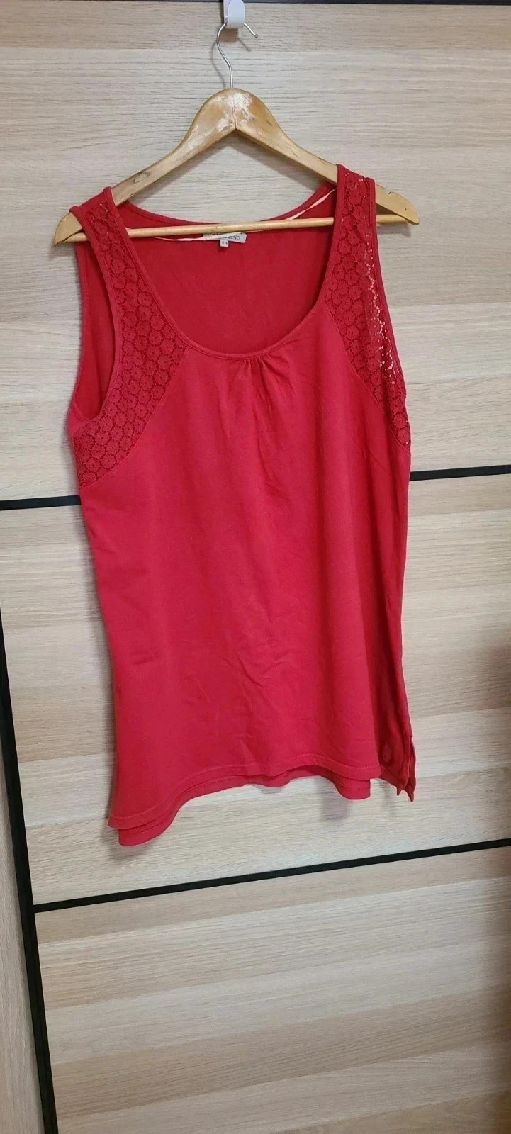 Camiseta larga de tirante ancho talla Sg de visto bueno