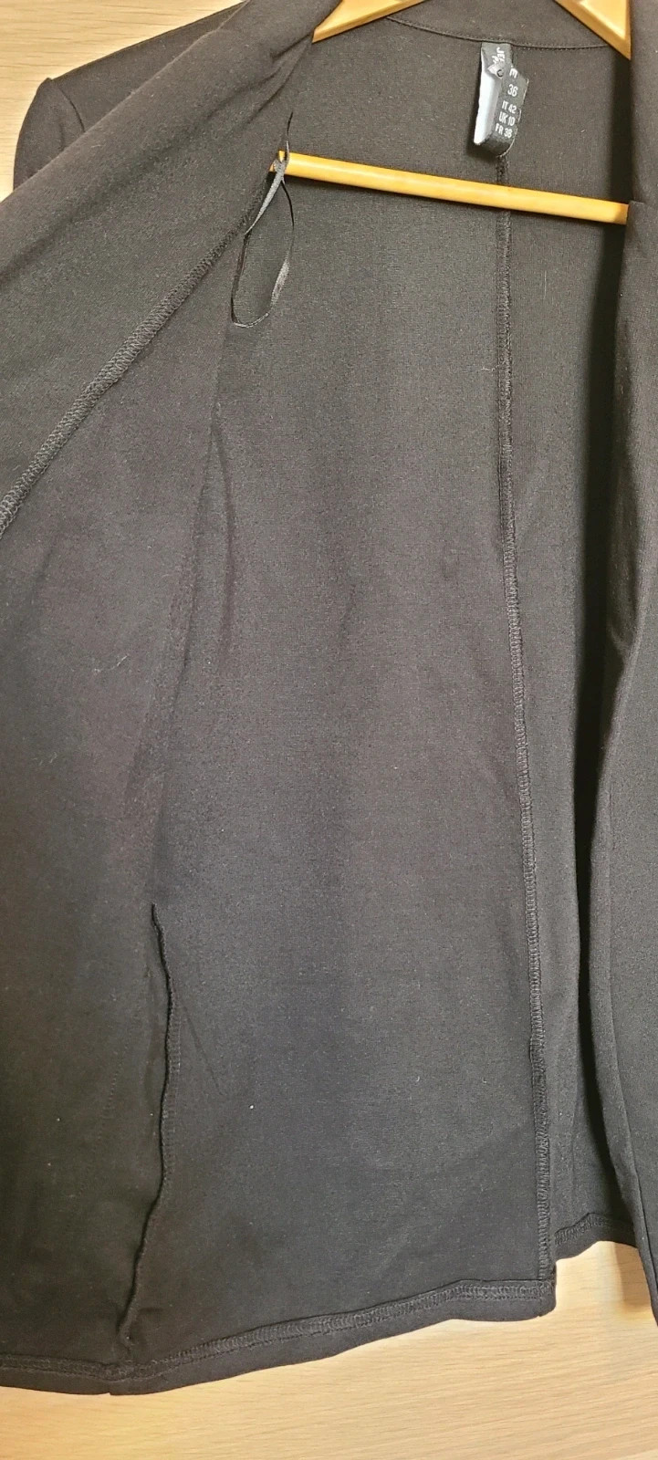 Blazer negra de mujer talla S de Jean Pascale – Jean Pascale – taille S / 36 / 8 5