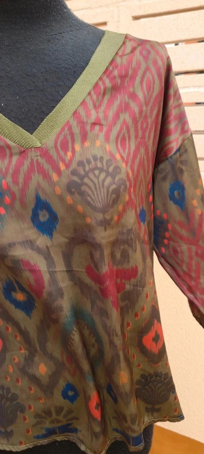Preciosa camiseta fluida talla Xs de Mango – Mango – taille XS / 34 / 6 4