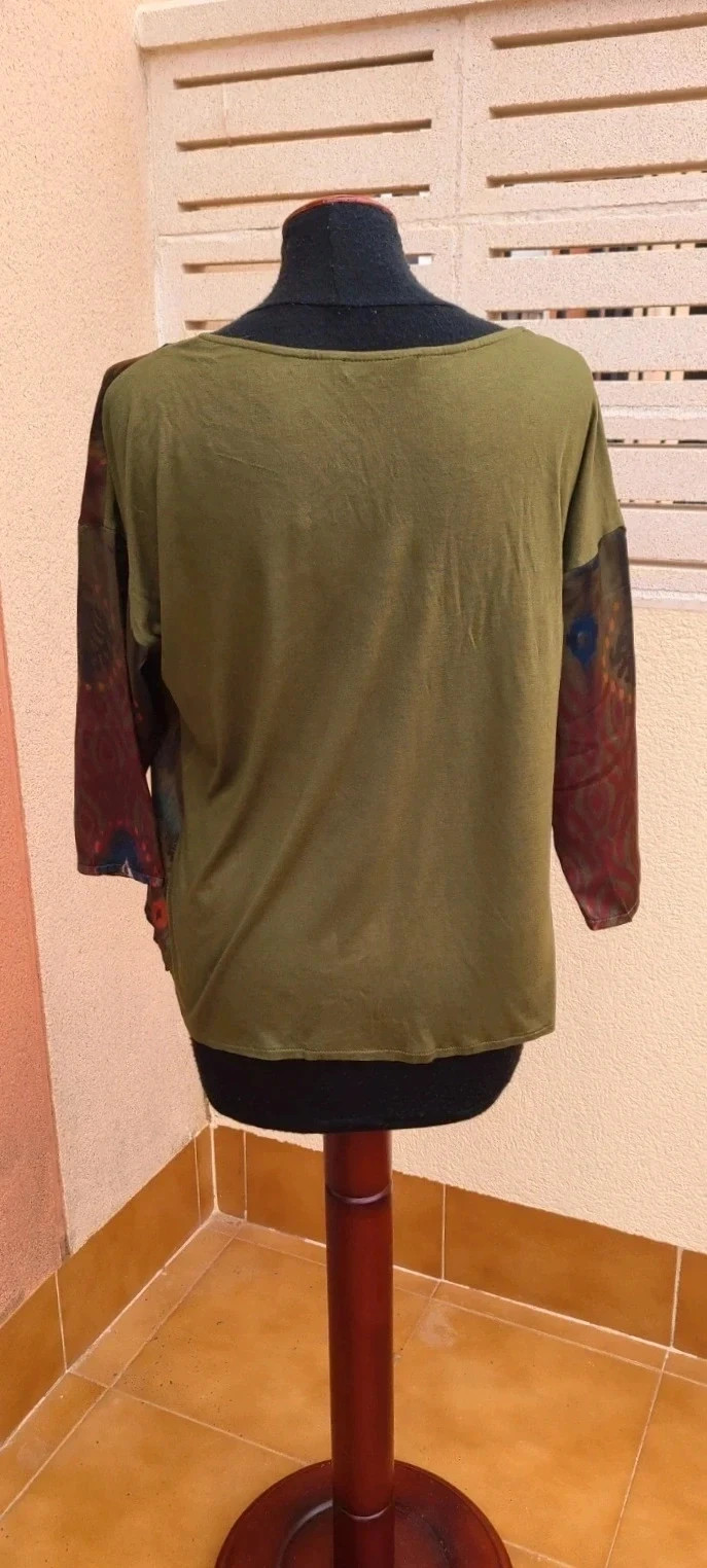 Preciosa camiseta fluida talla Xs de Mango – Mango – taille XS / 34 / 6 2