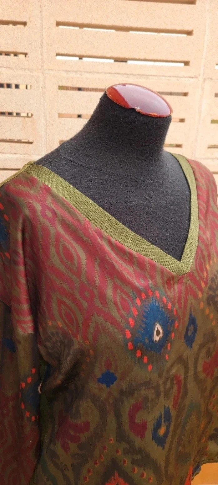 Preciosa camiseta fluida talla Xs de Mango – Mango – taille XS / 34 / 6 5