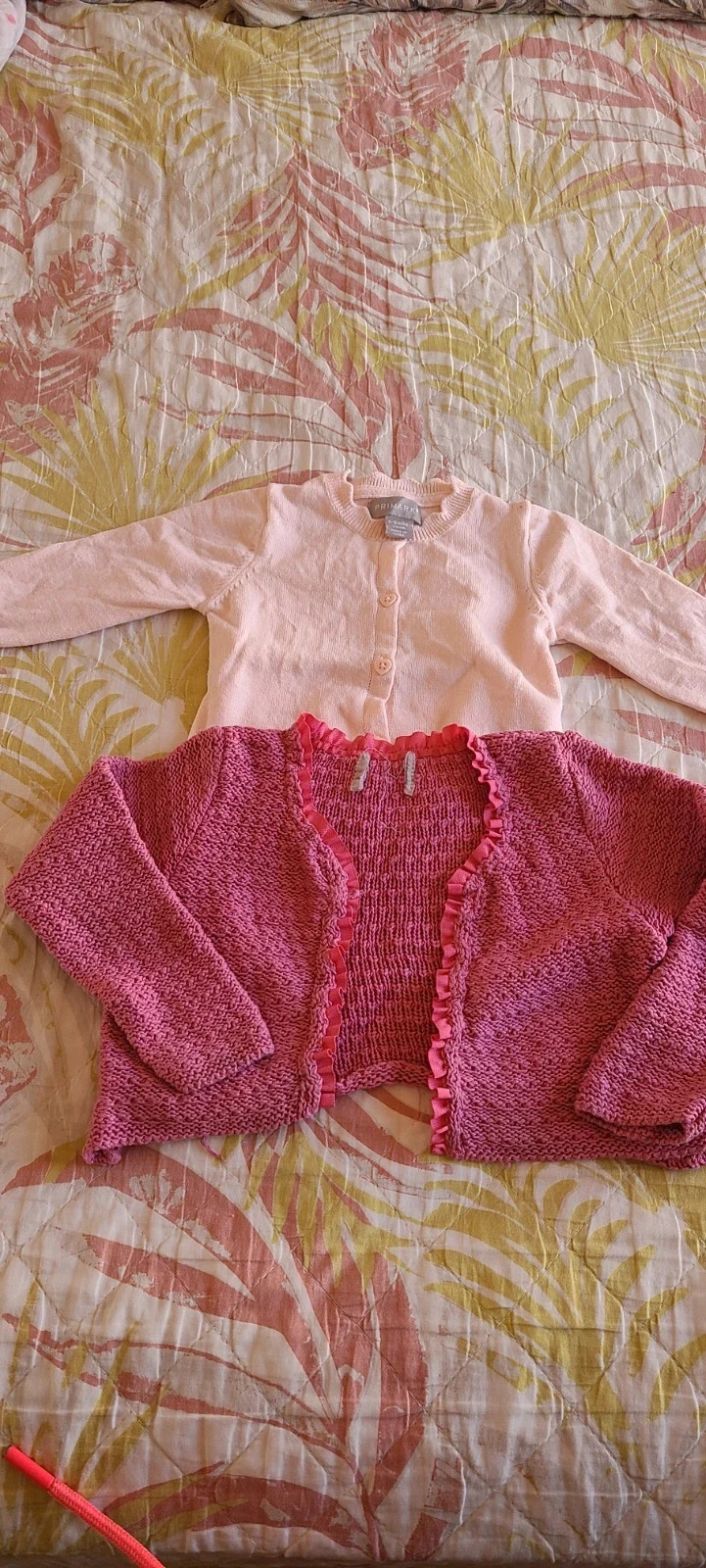 2 rebecas 6- 9 meses – Primark – taille 6-9 mois / 68 cm