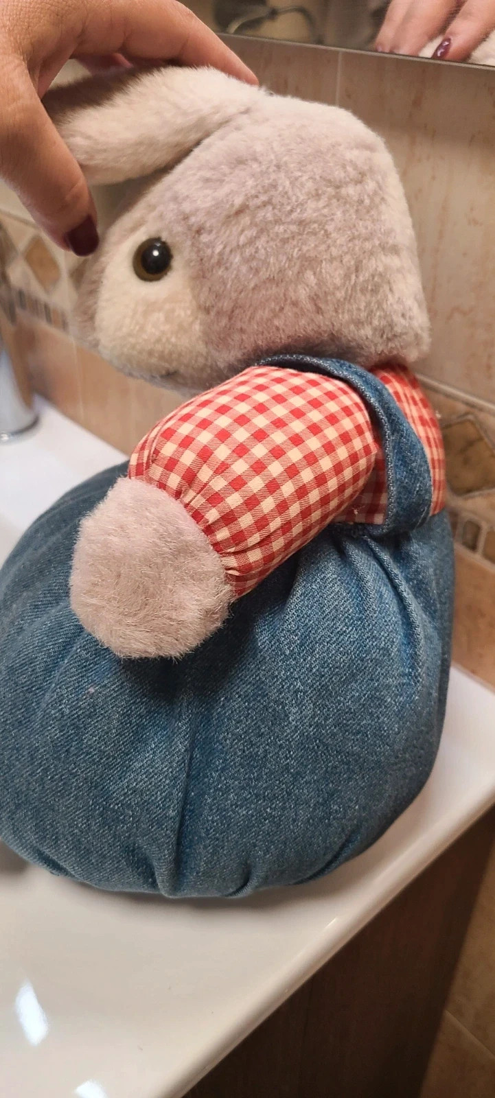 Peluche conejo sentado – Peluche – taille Taille unique 3