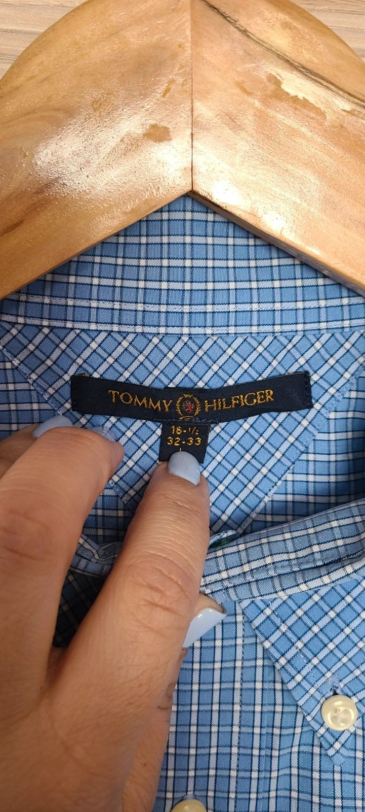 Camisa manga larga talla L de Tomy Hilfiger – Tommy Hilfiger – taille L 5