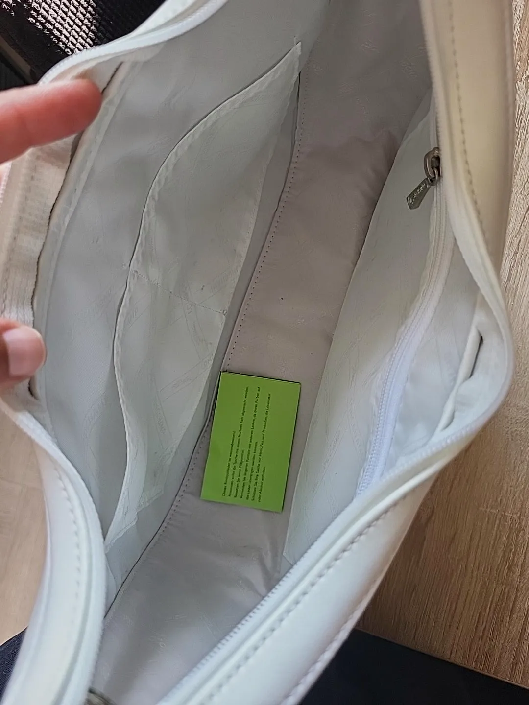 Sac porté épaule Longchamp Roseau en cuir blanc – Longchamp – taille Taille unique 7