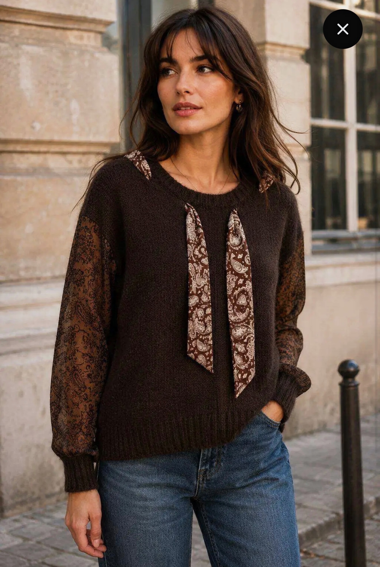 Pull maille