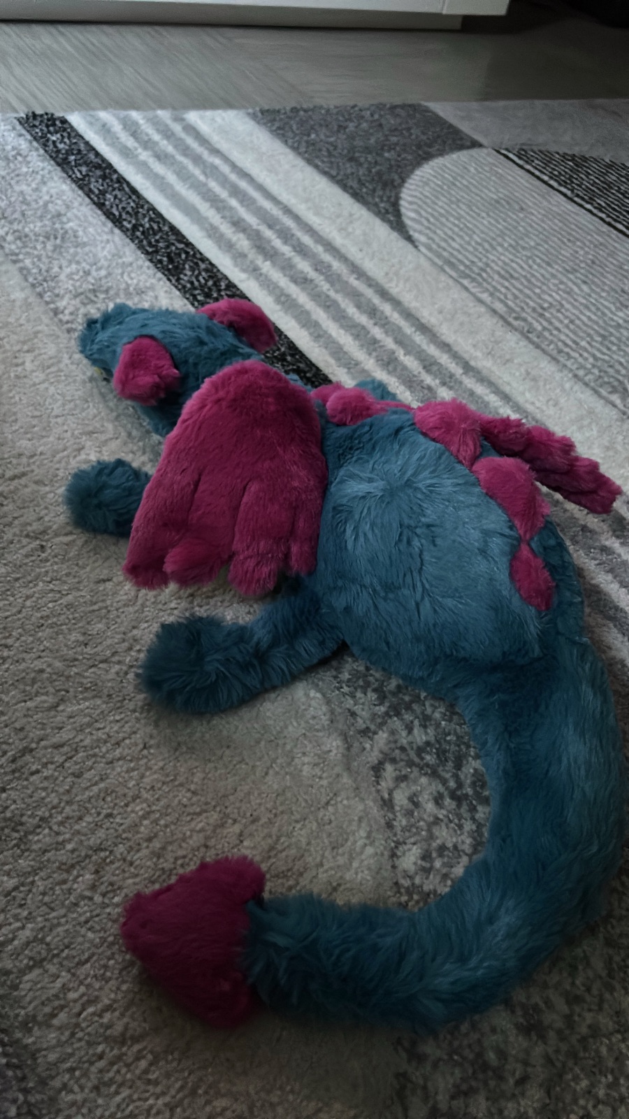Dragon Jellycat bleu fonce – Jellycat 4