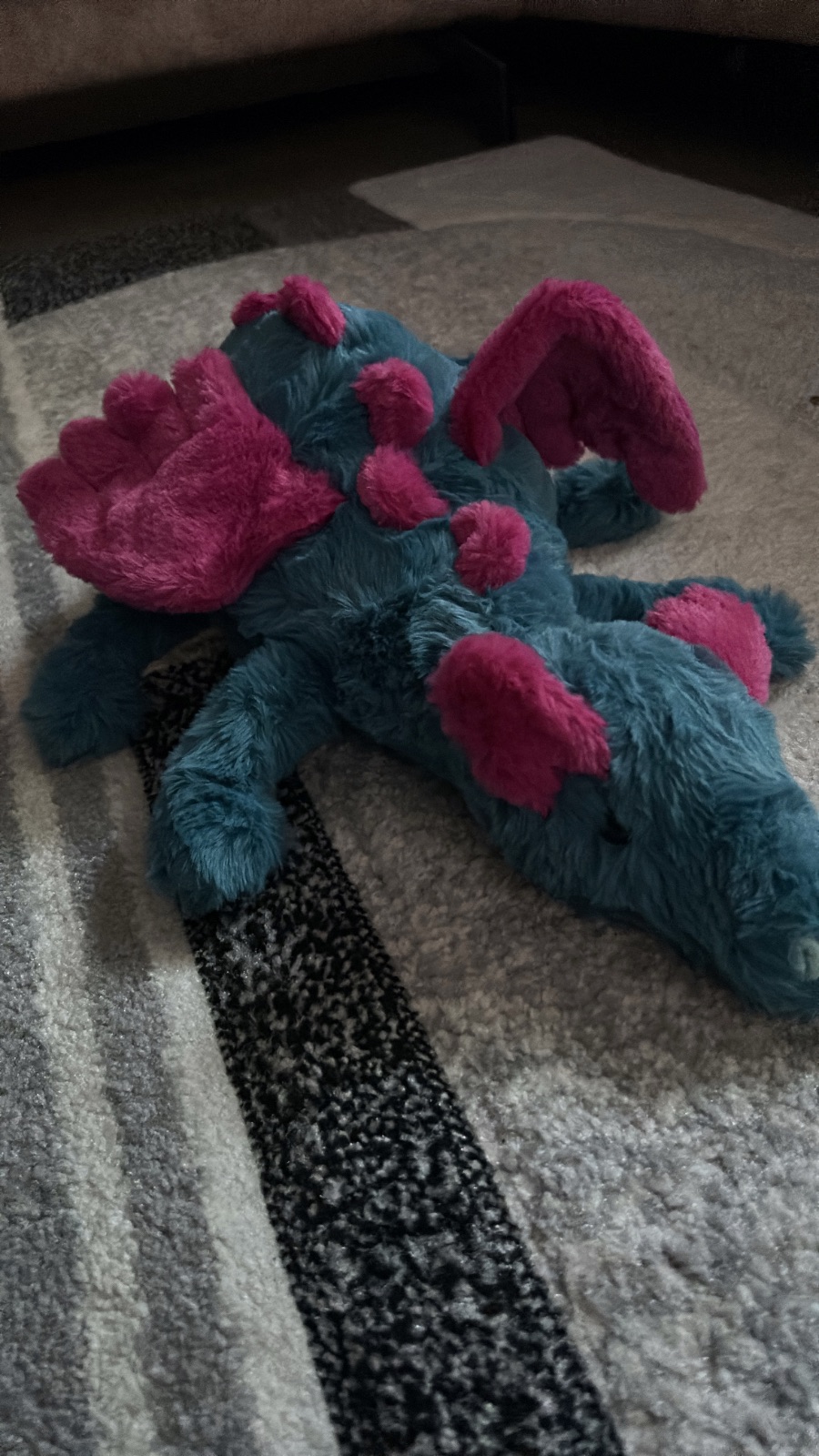 Dragon Jellycat bleu fonce – Jellycat 2