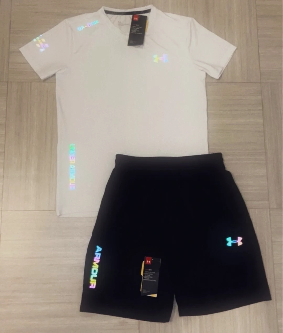 Emsemble under armour réfléchissant 