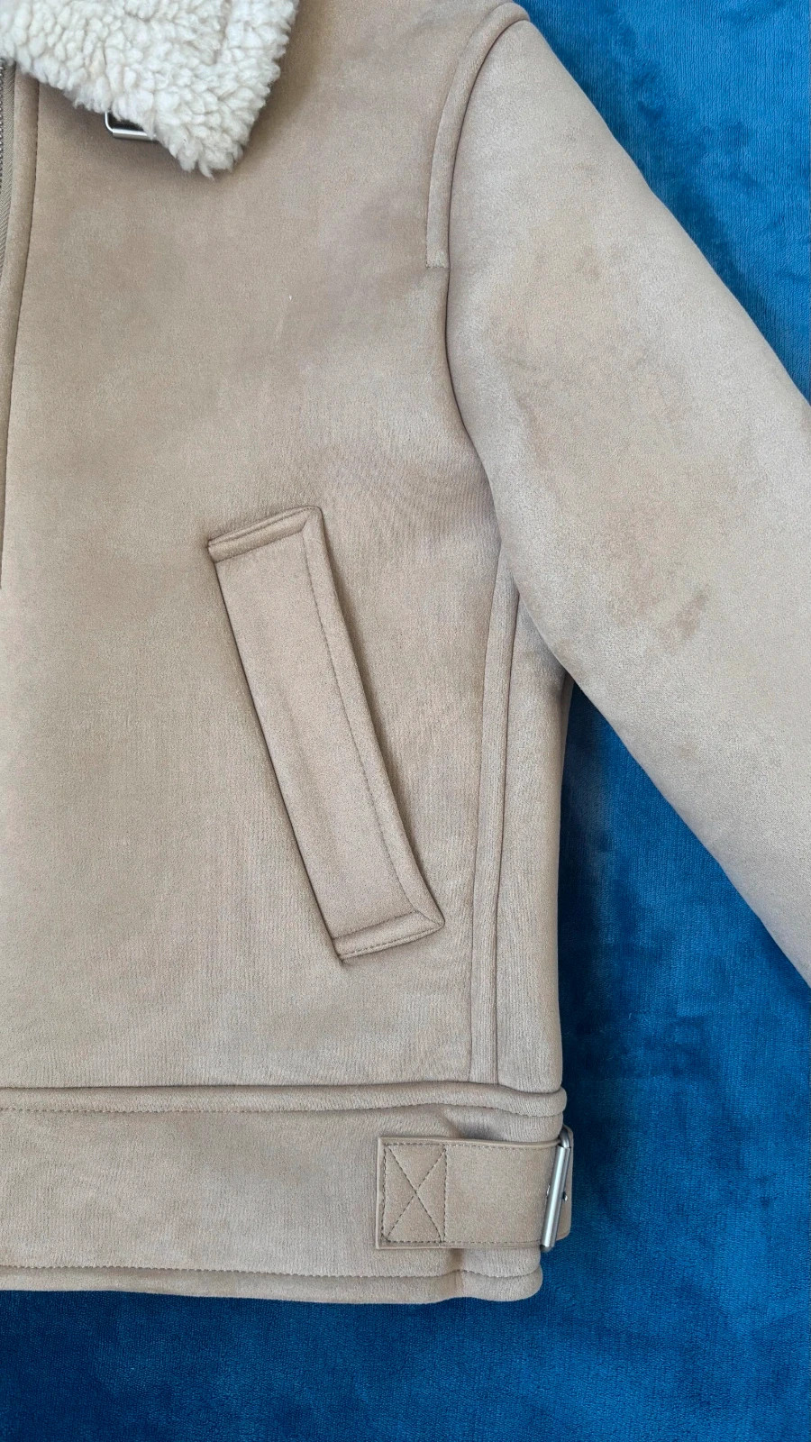 Veste aviateur Zara homme – Beige – Zara – taille L / 40 / 12 2