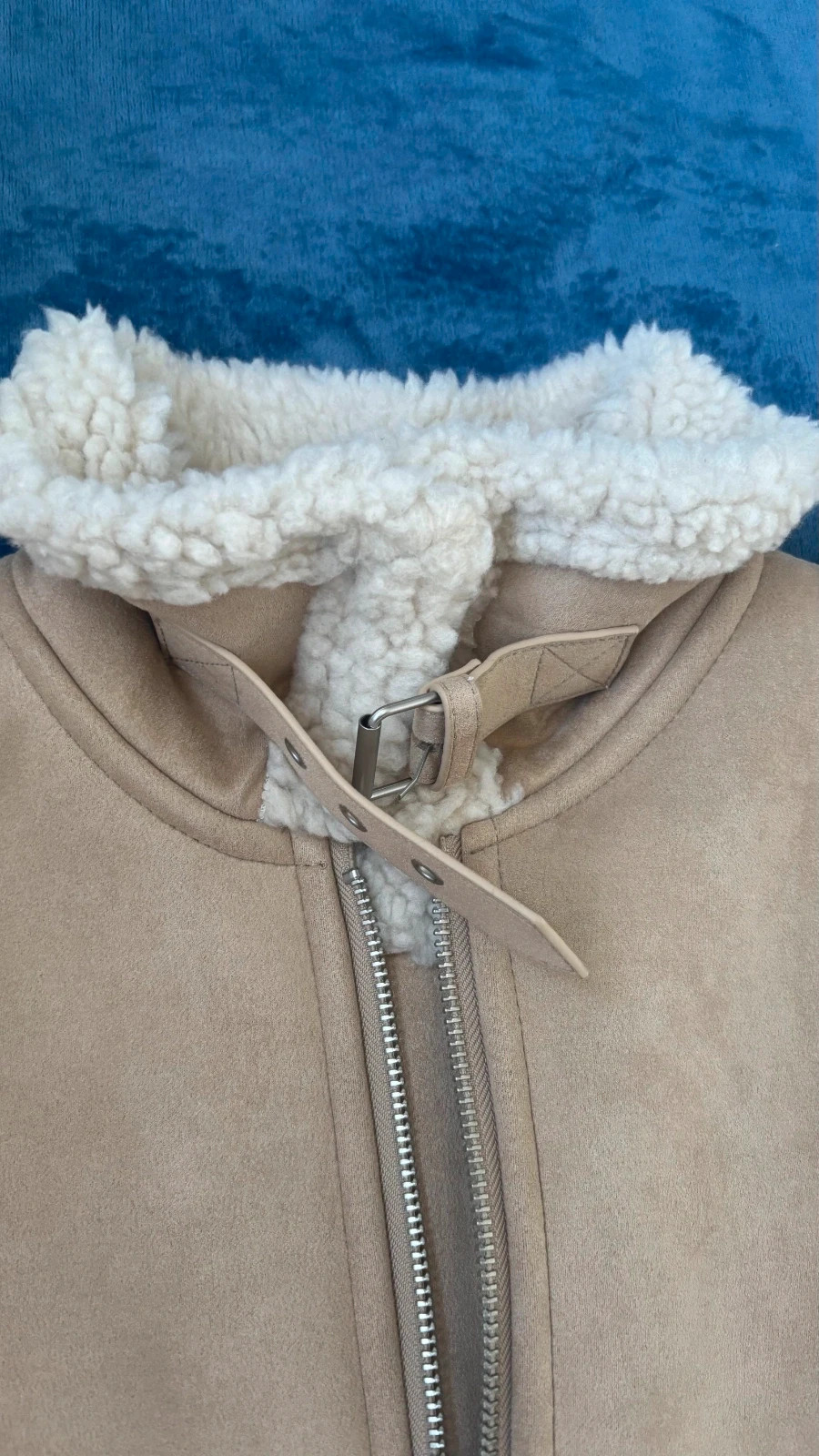 Veste aviateur Zara homme – Beige – Zara – taille L / 40 / 12 3