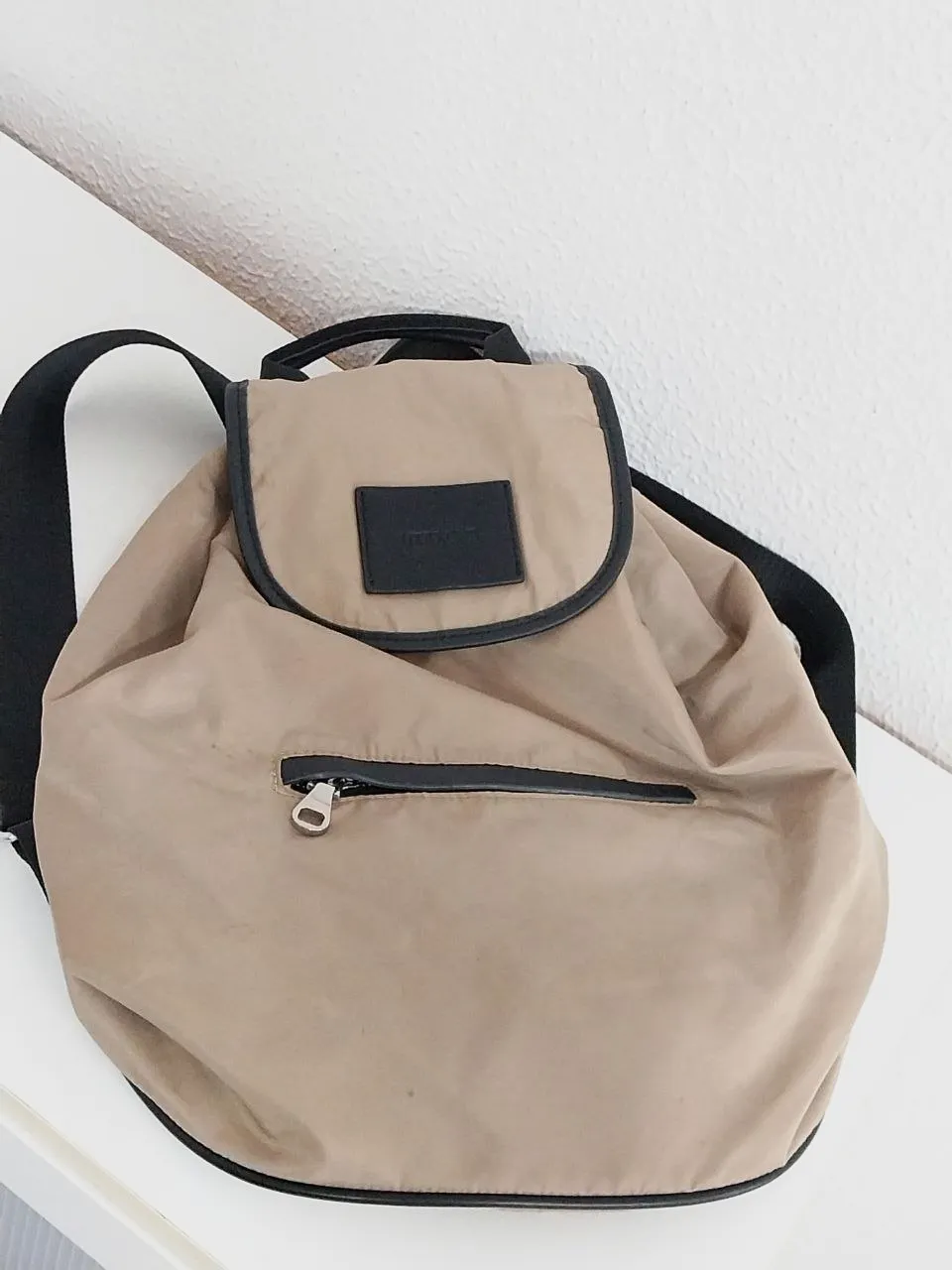 Mochila Uterqüe Nailon y Piel – Uterqüe – taille Taille unique 6