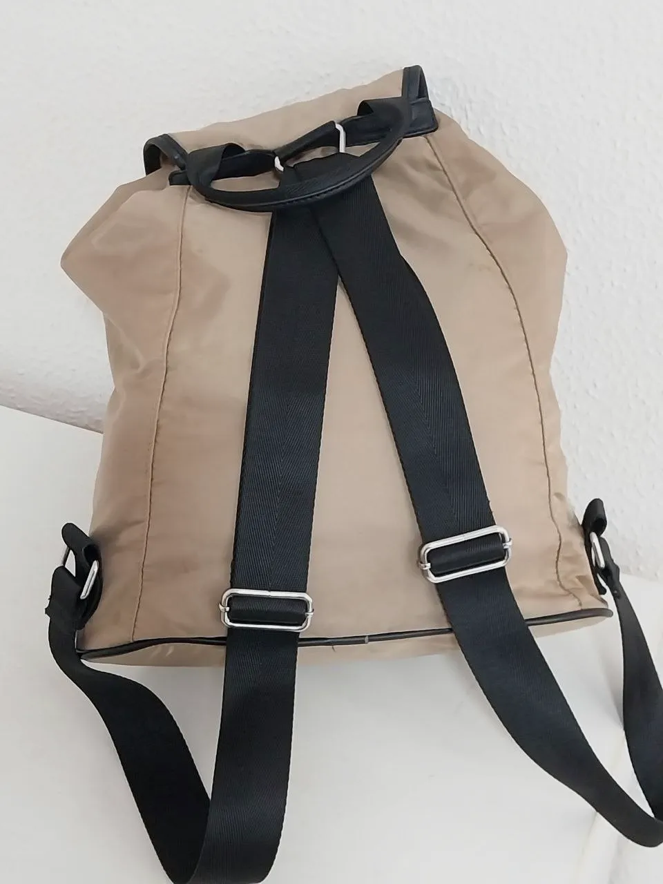Mochila Uterqüe Nailon y Piel – Uterqüe – taille Taille unique 3