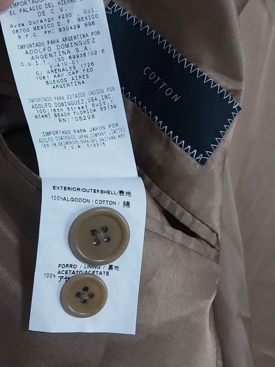 Americana Adolfo Domínguez de pana, talla M – Adolfo Dominguez – taille M 7