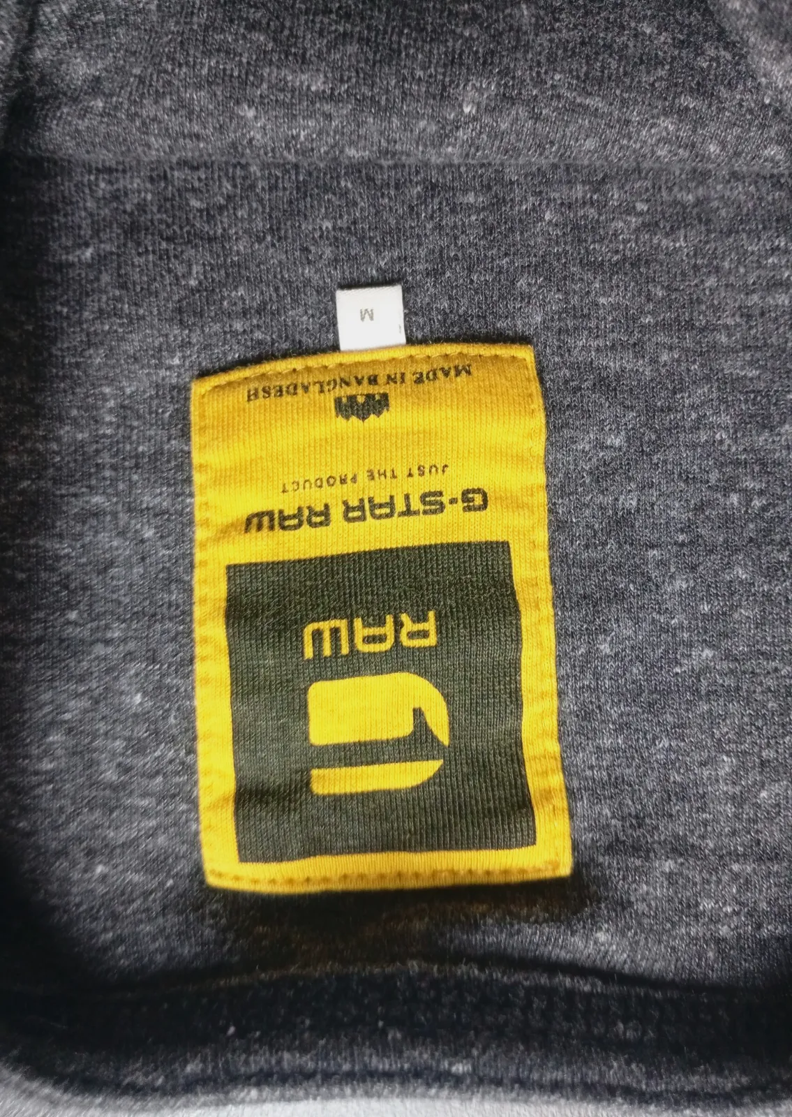 T-shirt G-Star RAW gris chiné imprimé – G-Star RAW – taille L 3