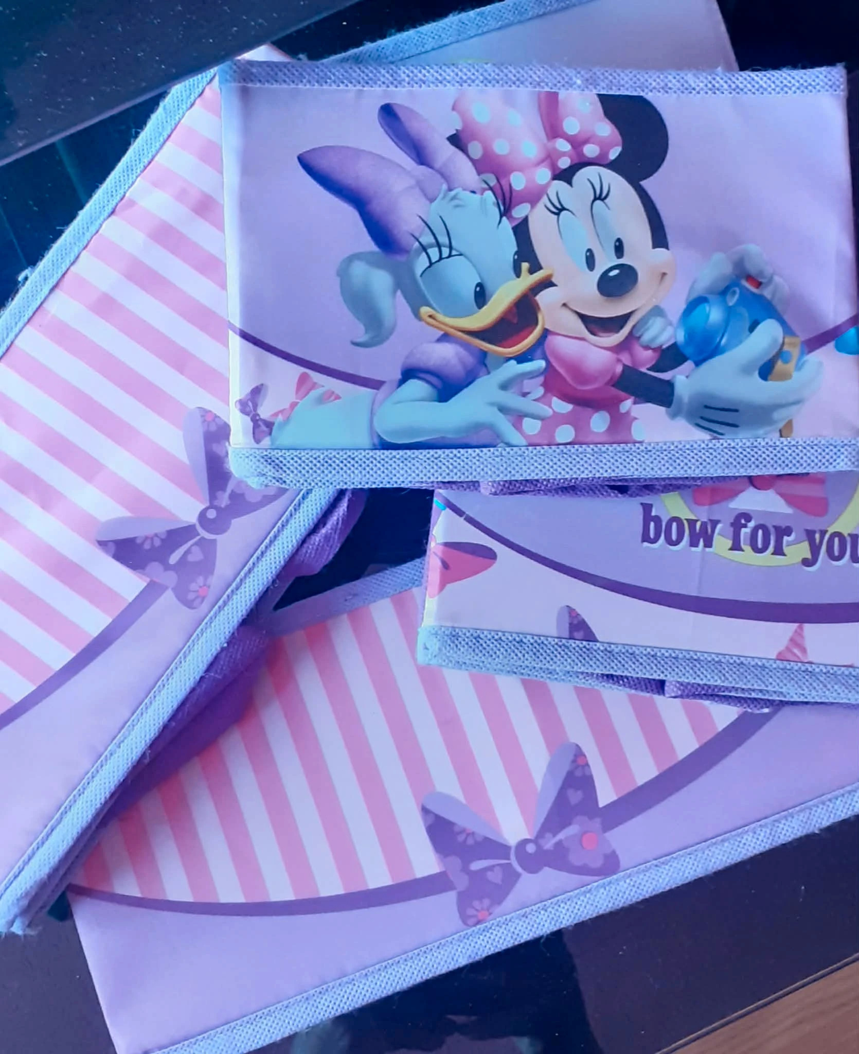 Petits et grands casiers pliables – Disney – taille Taille unique 2